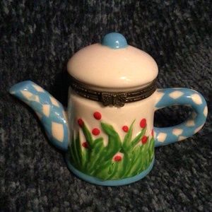 Mini Ceramic Teapot Decor Figurine